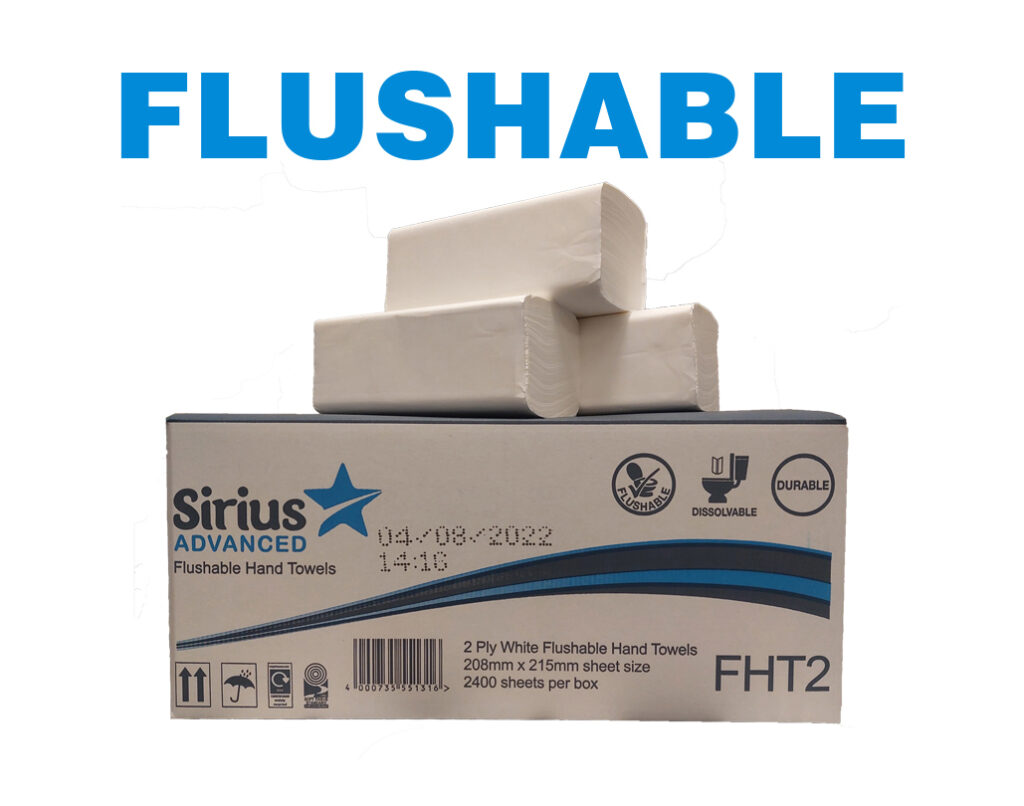 Flushable Hand Towels x2400 Chemical Solutions