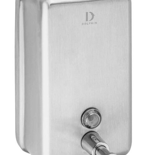 1.2ltr Satin Steel Soap Dispenser